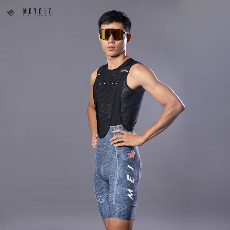 Load image into Gallery viewer, Mcycle Men's Pro Elite Cycling Bib Shorts | MK103 Series
