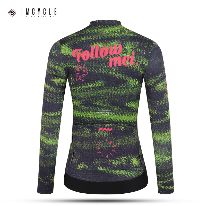 Load image into Gallery viewer, Mcycle Women's Pro Long Sleeve Cycling Jersey MY337W
