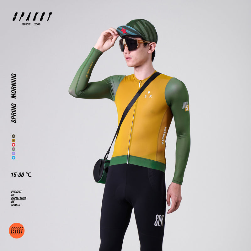 Load image into Gallery viewer, Spakct SPK Spring Dawn Pro Men's Long-sleeve Cycling Jersey YB211105
