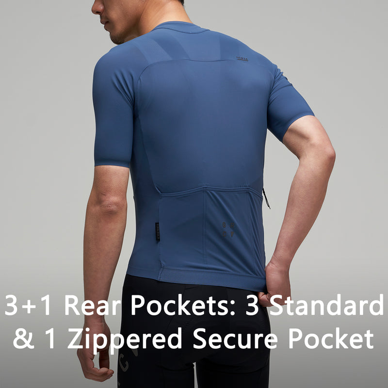 Load image into Gallery viewer, GRC Men's Black Label Premium Cycling Jersey - Luxury Short Sleeve Road Bike Shirt 1501

