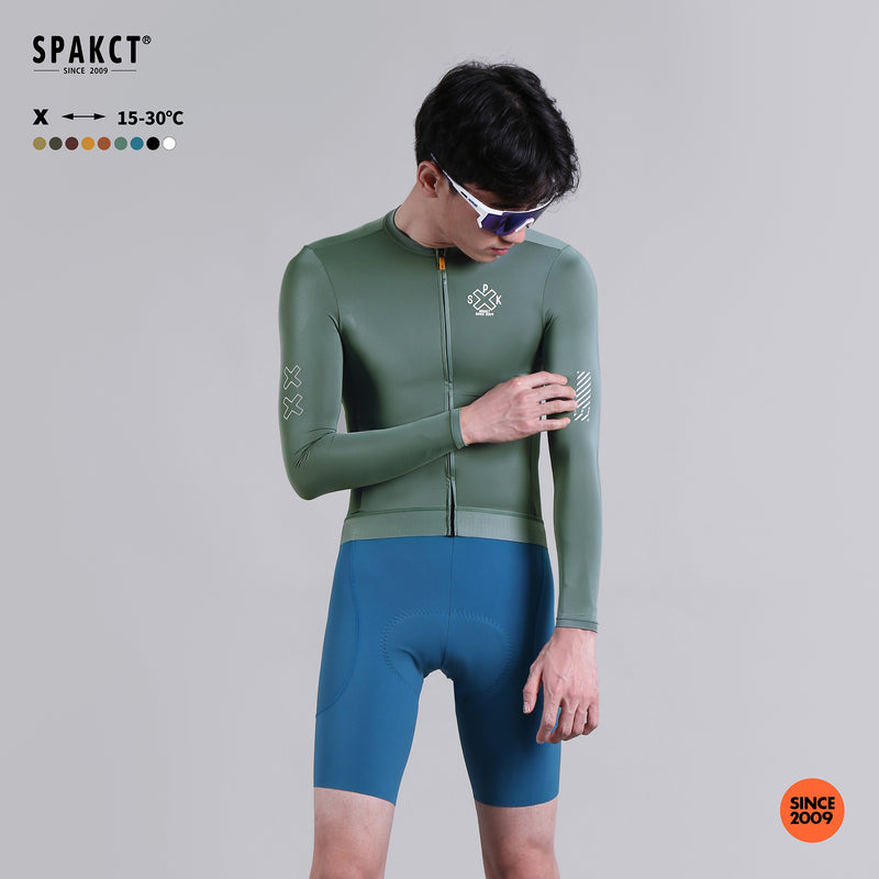 Load image into Gallery viewer, Spakct SPK X Pro Man Long Sleeve Cycling Jersey 20-35℃ YB211084
