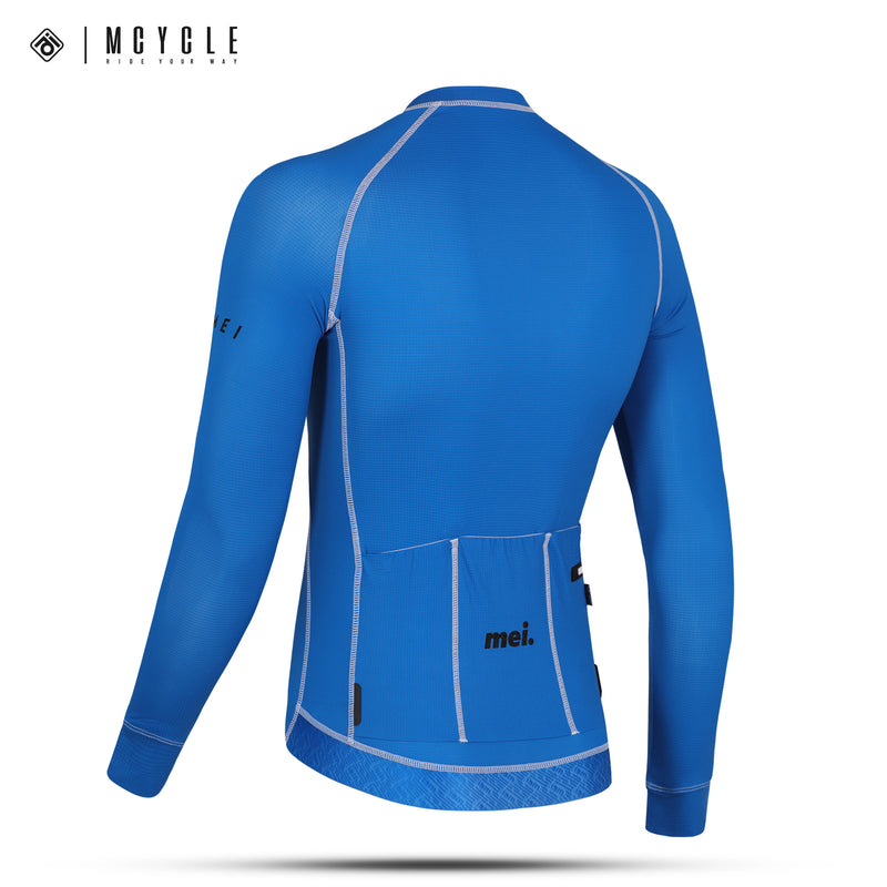 Load image into Gallery viewer, MCYCLE Men’s Long Sleeve Cycling Jersey – UV50+ Breathable Performance Pro Fit MY341
