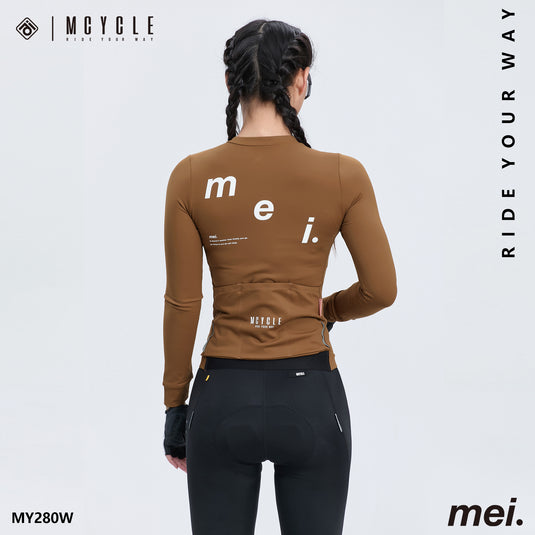 Mcycle Women's Thermal Long Sleeve Jersey 8-18℃ MY253W