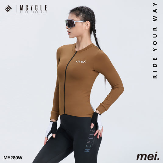 Mcycle Women's Thermal Long Sleeve Jersey 8-18℃ MY253W
