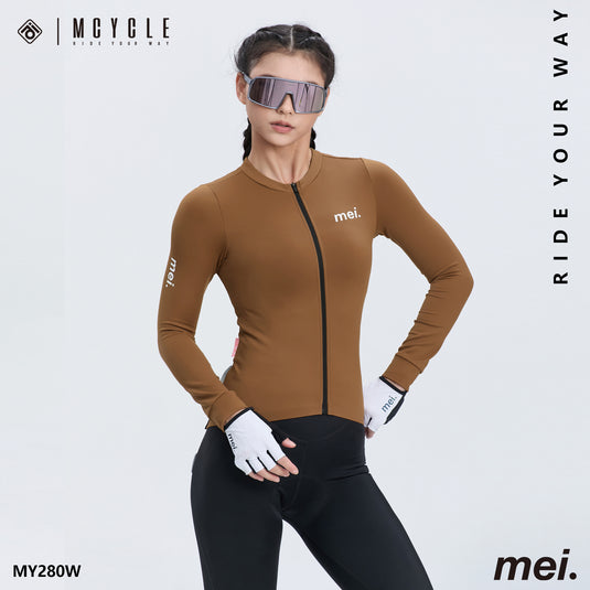 Mcycle Women's Thermal Long Sleeve Jersey 8-18℃ MY253W