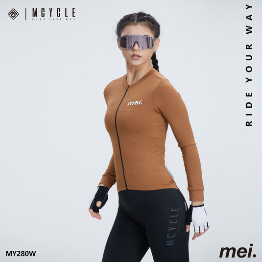 Mcycle Women's Thermal Long Sleeve Jersey 8-18℃ MY253W