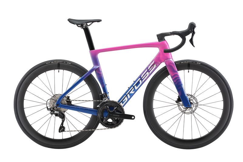 Load image into Gallery viewer, Bross Vagabond Aero R7120 Carbon Road Bike with Carbon Wheels
