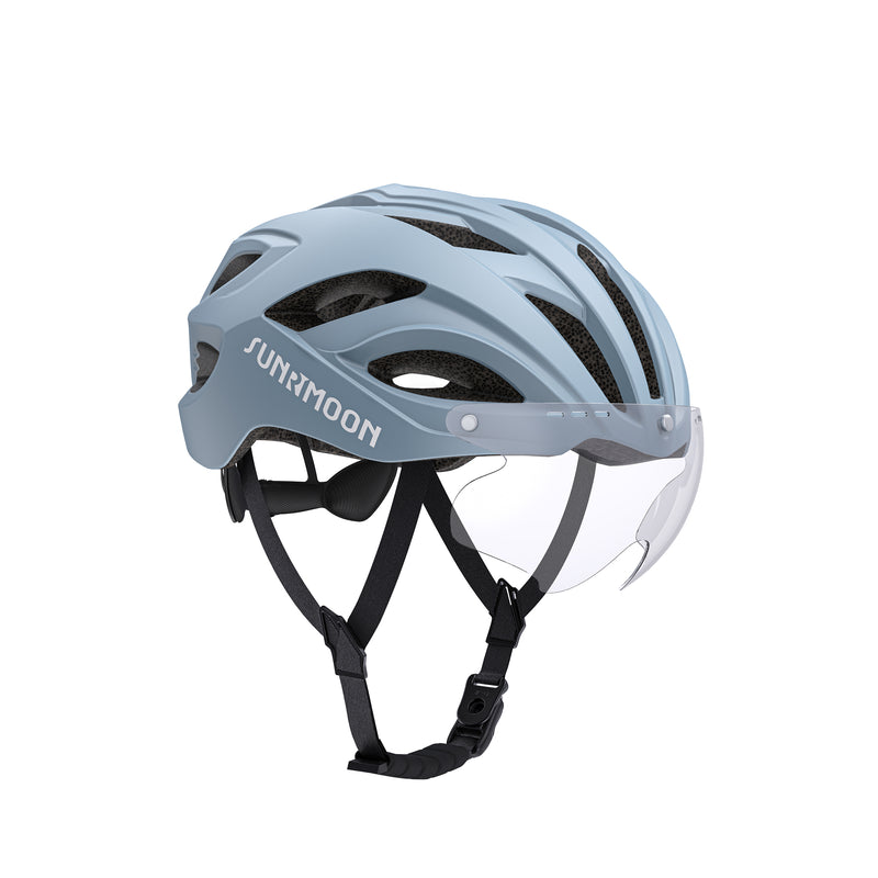 Load image into Gallery viewer, Sunrimoon Cycling Helmet with Photochromic Sunglasses WT079
