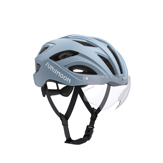 Sunrimoon Cycling Helmet with Photochromic Sunglasses WT079