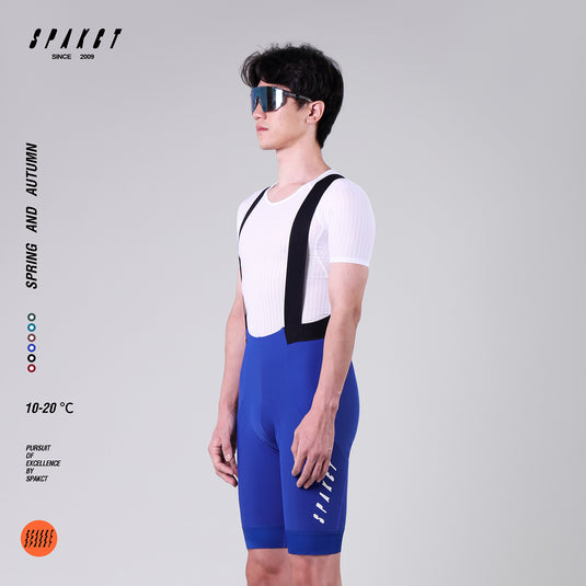 Spakct Spring/Autumn Men's Fleece-lined Cycling Bib Shorts  10-20℃ YC212010
