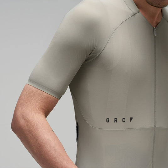 GRC Men's Black Label Premium Cycling Jersey - Luxury Short Sleeve Road Bike Shirt 1501
