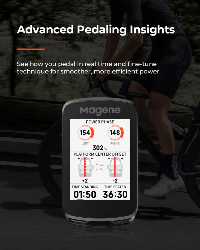Load image into Gallery viewer, Magene C606 V2 Smart GPS Cycling Computer
