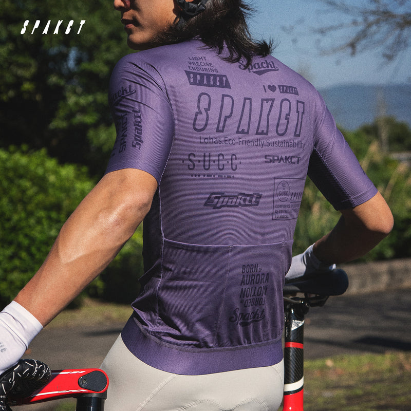 Load image into Gallery viewer, Spakct Era Men's Short-Sleeve Cycling Jersey | UV 40+ Protection, Quick-Dry, Slim Fit Road Bike Shirt YB111138
