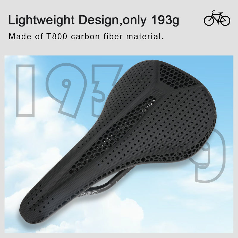 Load image into Gallery viewer, Riro Carbon Fiber Saddle 3D Printing Cycling Seat X18
