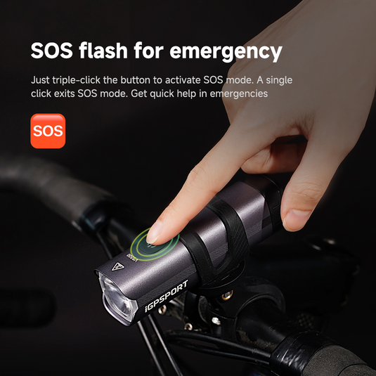 iGPSPORT VS500 Smart Bike Head Light Front Bicycle Light