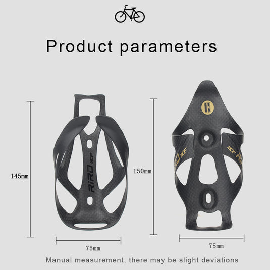 RIRO Carbon Bicycle Water Bottle Cage