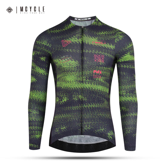 Mcycle Men's Pro Long Sleeve Cycling Jersey MY337