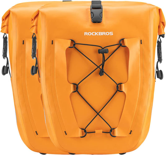 ROCKBROS Bike Pannier 27L Bicycle Rear Seat Carrier Waterproof Bag AS002