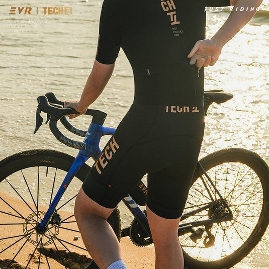 EVR TECH Men’s Gilding Pro Cycling Bib Shorts – 2608