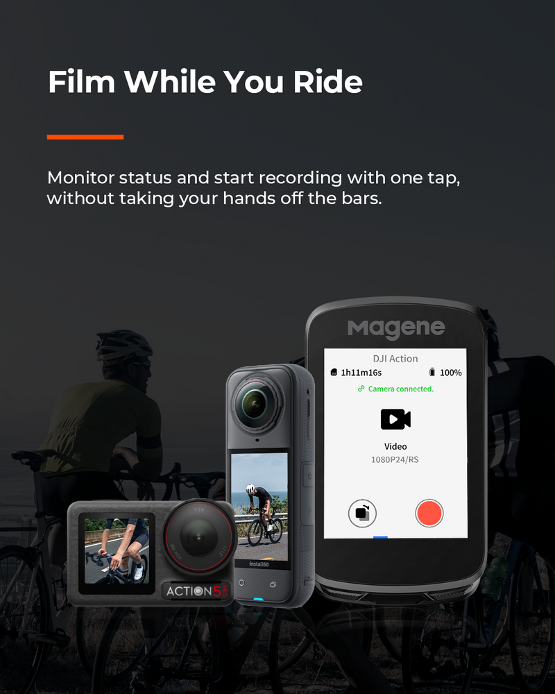 Load image into Gallery viewer, Magene C606 V2 Smart GPS Cycling Computer
