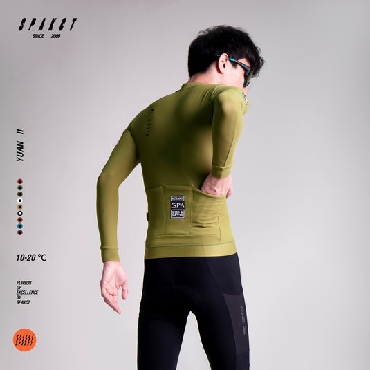 Spakct Far II Men's Fleece Long-sleeve Cycling Jacket 10-20℃ YB212013