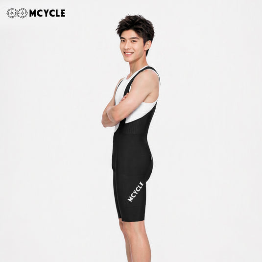 Mcycle Men's High‑Compression Road Cycling Bib Shorts MK109