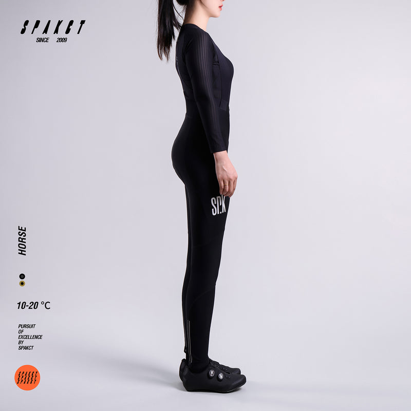 Load image into Gallery viewer, Spakct Junma Women's Fleece-lined Cycling Bib Tights  10-20℃ YC222011
