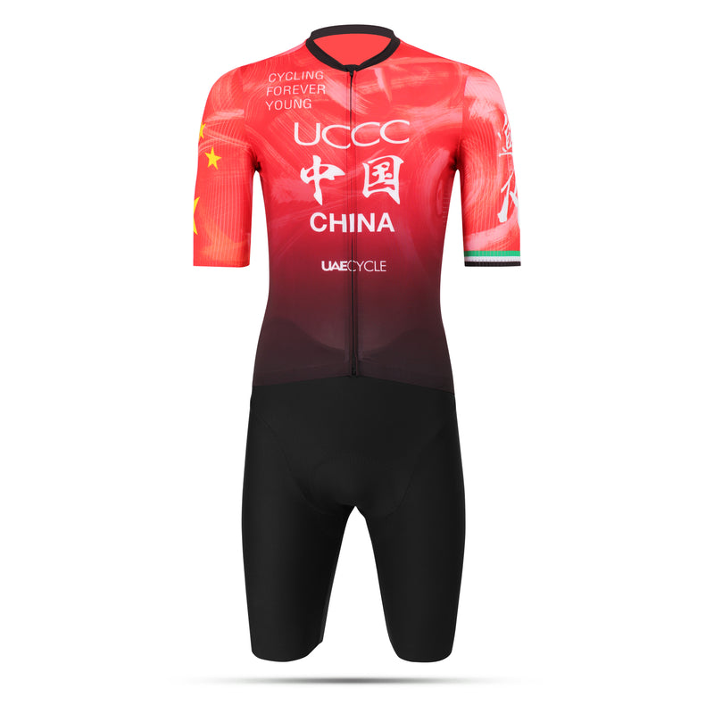 Load image into Gallery viewer, UCCC Pro Cycling Jersey Set Unisex
