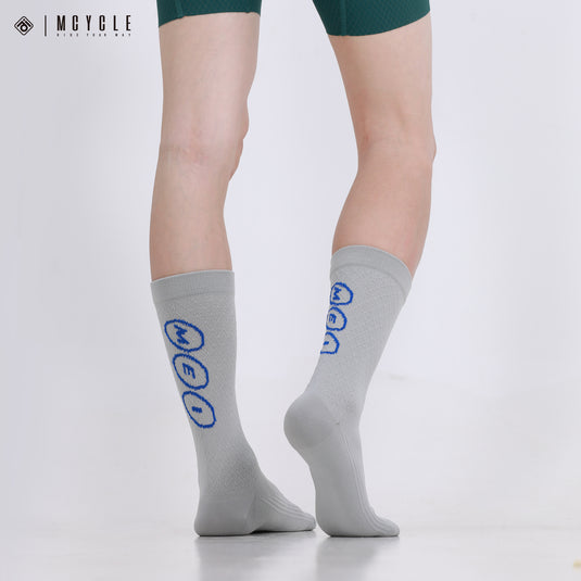 MCYCLE Unisex High-Elastic Athletic Knitted Cycling Socks - MP059 Dopamine Series