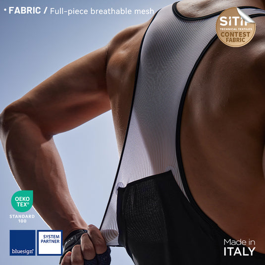 EVR PRO Cycling Bib Shorts with Elastic Interface Pads 2410