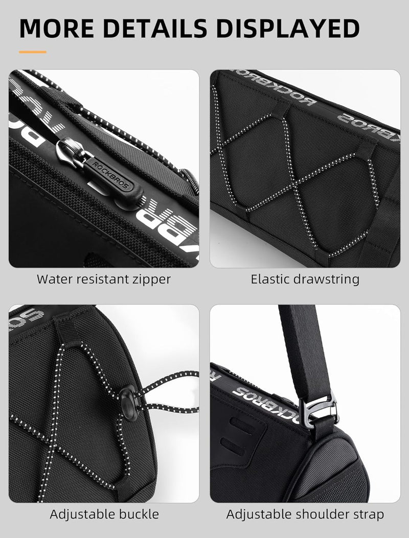 Load image into Gallery viewer, ROCKBROS Bike Handlebar Bag with 1.5L Large Capacity Bicycle Bag
