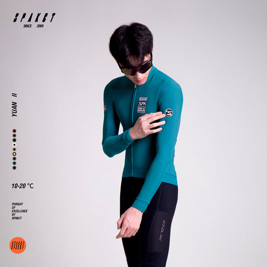 Spakct Far II Men's Fleece Long-sleeve Cycling Jacket 10-20℃ YB212013