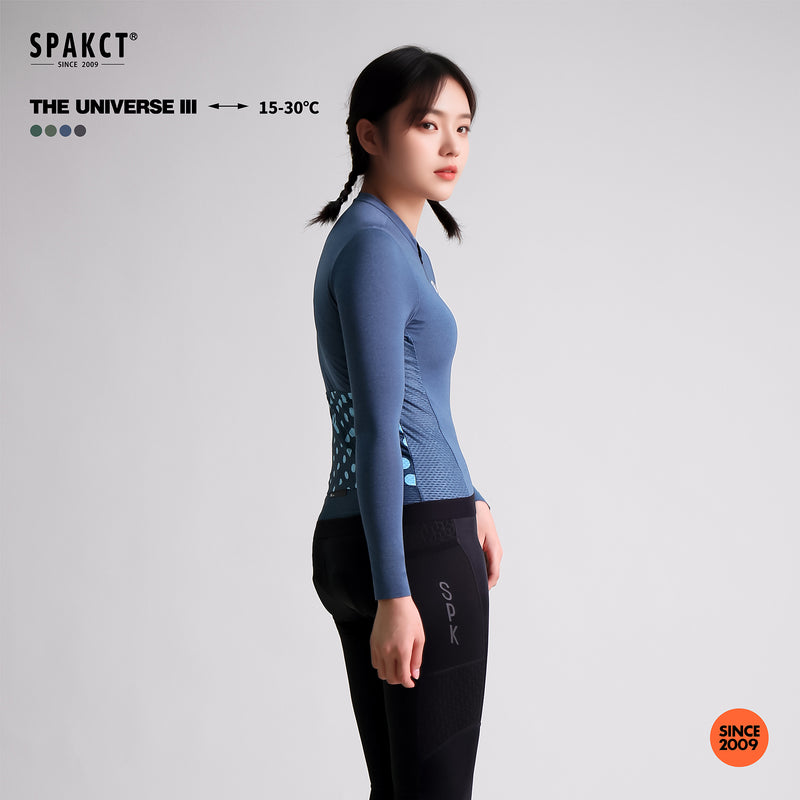 Load image into Gallery viewer, Spackt Qiankun III Women's Long Sleeve Cycling Jersey YB221069
