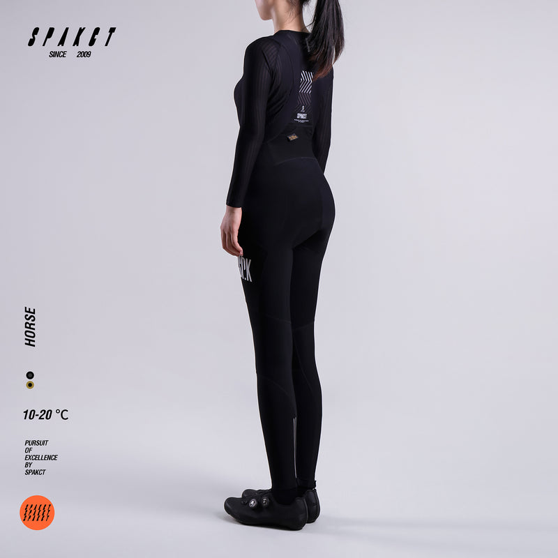 Load image into Gallery viewer, Spakct Junma Women's Fleece-lined Cycling Bib Tights  10-20℃ YC222011
