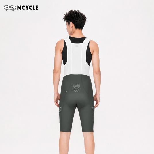 Mcycle Men's High‑Compression Road Cycling Bib Shorts MK109