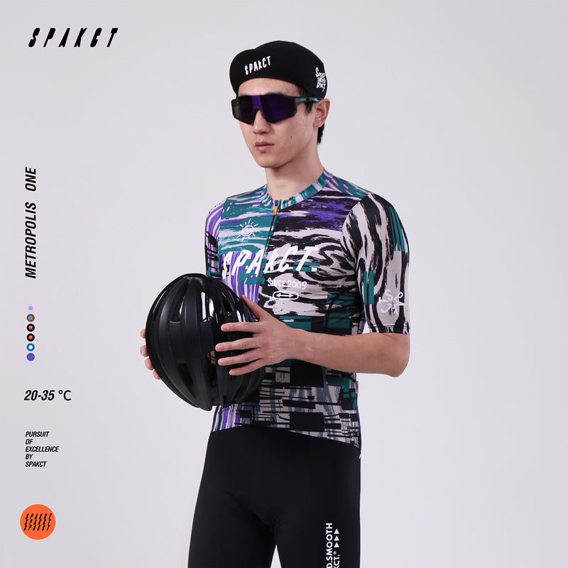 Load image into Gallery viewer, Spakct Metropolitan Pro Men's Cycling Jersey YB111132
