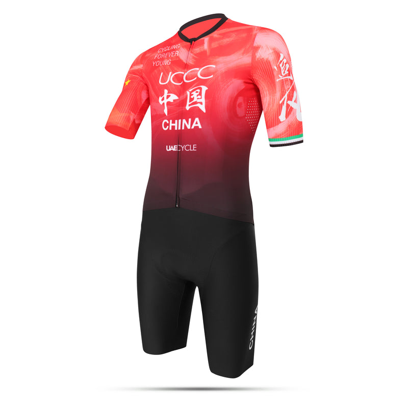 Load image into Gallery viewer, UCCC Pro Cycling Jersey Set Unisex
