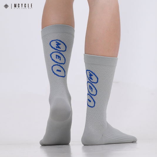 MCYCLE Unisex High-Elastic Athletic Knitted Cycling Socks - MP059 Dopamine Series