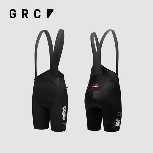 GRC x Pang Hu Men's Cycling Bib Shorts - Limited Edition Unisex Pro Racing Bibs 1171