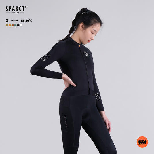 Spackt X Series Women's Long-Sleeved Cycling Jersey YB221066