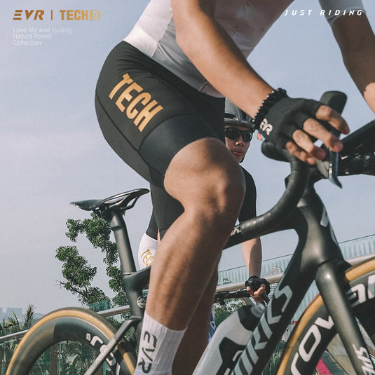 EVR TECH Men’s Gilding Pro Cycling Bib Shorts – 2608