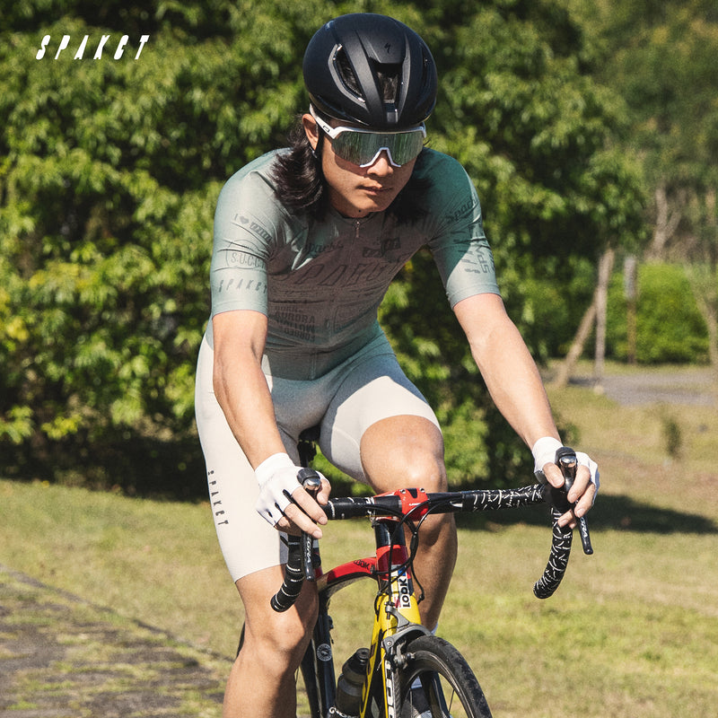 Load image into Gallery viewer, Spakct Era Men's Short-Sleeve Cycling Jersey | UV 40+ Protection, Quick-Dry, Slim Fit Road Bike Shirt YB111138
