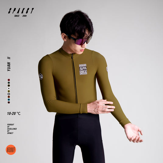Spakct Far II Men's Fleece Long-sleeve Cycling Jacket 10-20℃ YB212013