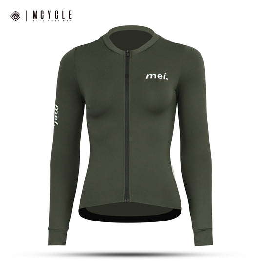 Mcycle Women's Thermal Long Sleeve Jersey 8-18℃ MY253W