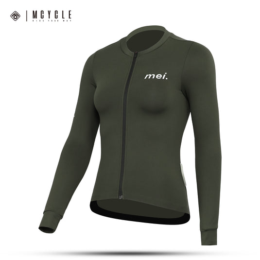 Mcycle Women's Thermal Long Sleeve Jersey 8-18℃ MY253W