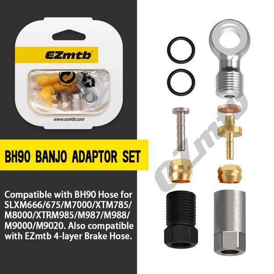 EZmtb Shimano BH90-SB Banjo Fitting Kit