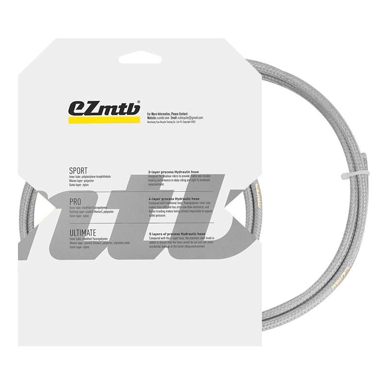 Load image into Gallery viewer, EZMTB Hydraulic Brake Hose Pro Teflon-Kevlar 5 layer
