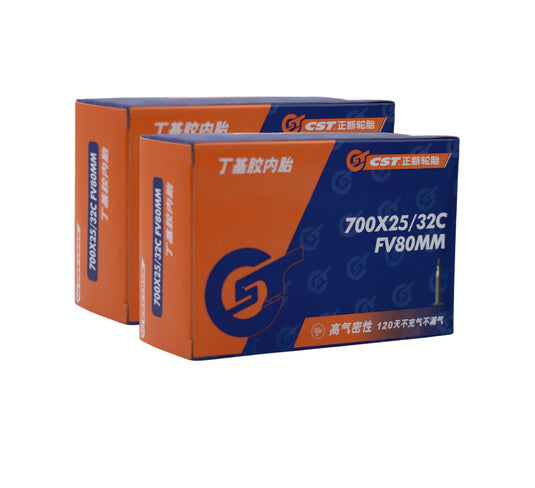 CST Road Bike Inner Tubes 700×25/32C Presta Valve Tube
