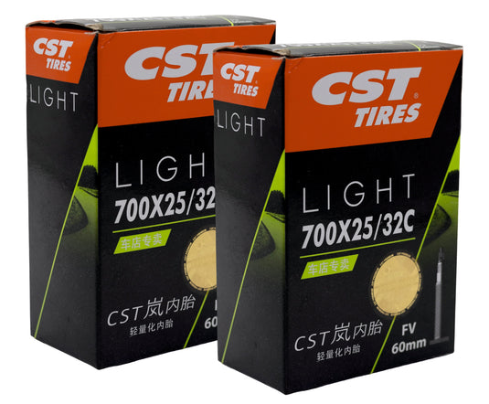 CST Road Bike Inner Tubes 700×25/32C Presta Valve Tube