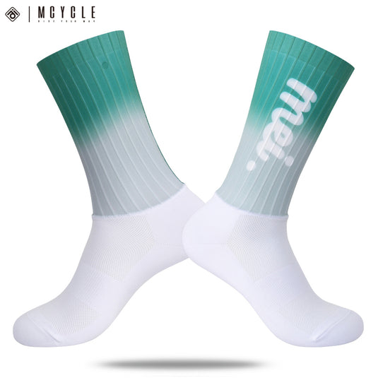 Mcycle Multiple Colors Patchwork Aero Cycling Socks MP048